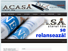 Tablet Screenshot of acasamedia.com